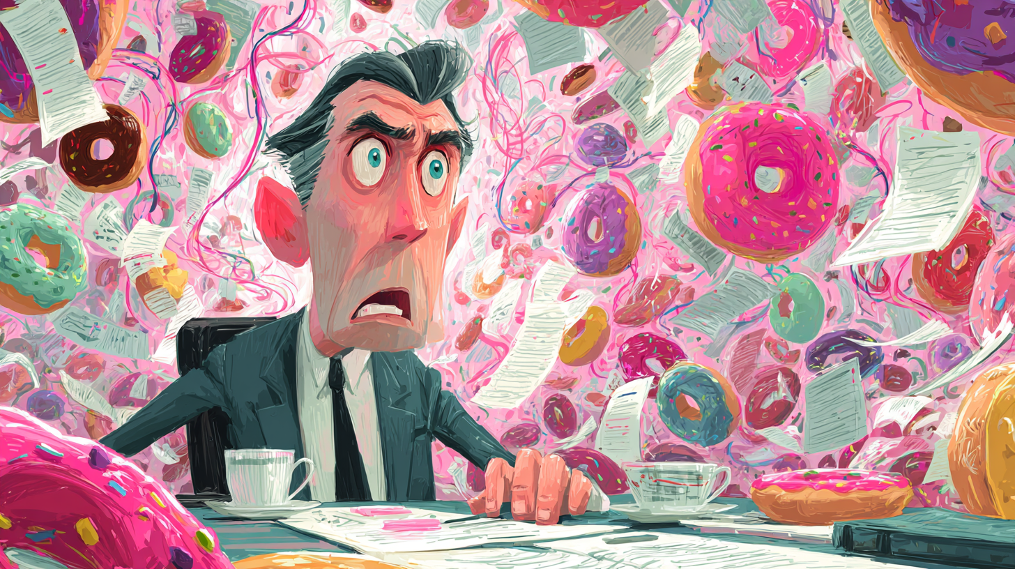 When You’re Choking on Meetings, Stop Eating Donuts 🍩💼